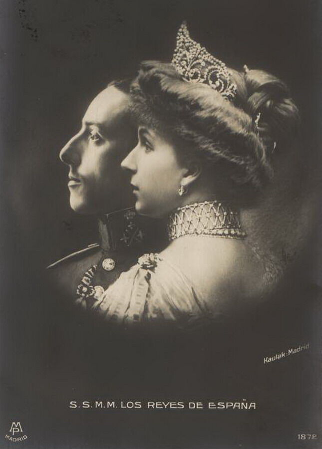 Alfonso XIII y Victoria Eugenia